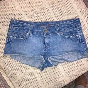 American eagle jean shorts